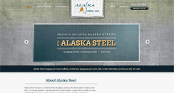 Desktop Screenshot of alaskasteel.com