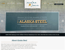 Tablet Screenshot of alaskasteel.com